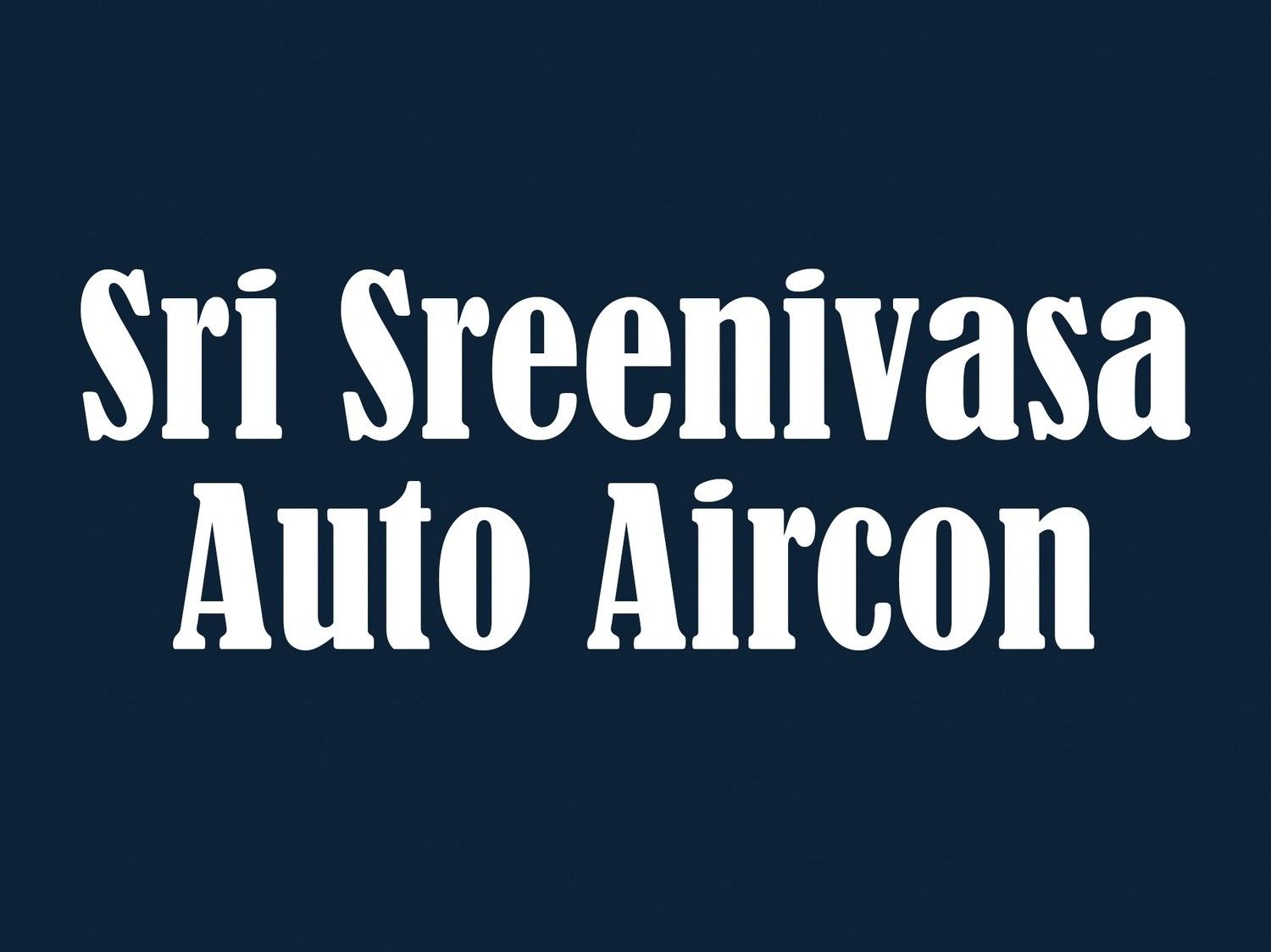 Car AC fitting and repair at Sri Srinivasa Auto Aircon for anyone looking for a mechanic near me.